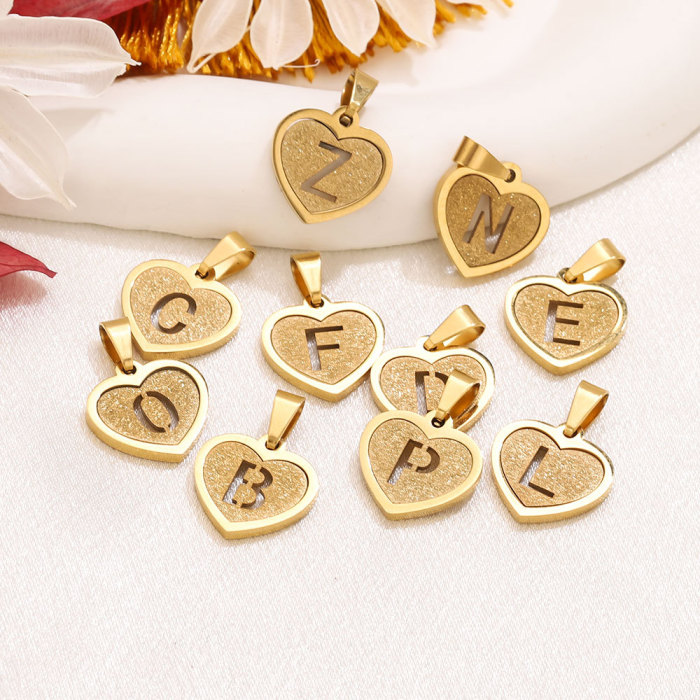 Heart Stainless Steel Necklace, for Her Versatile Fashion Daily Wear and Gifts Wholesale