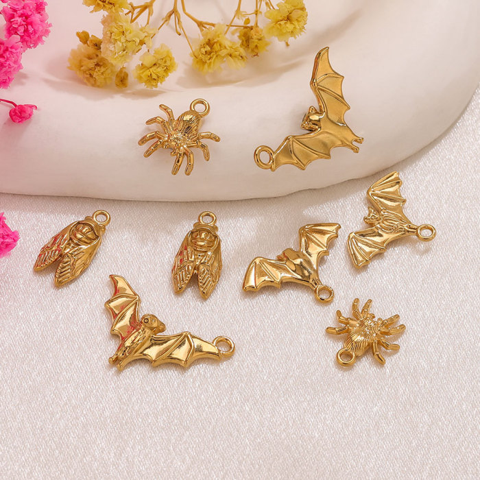 Animal Stainless Steel Pendant Charm, for DIY Bracelet & Necklace Making Wholesale Fashion Jewelry