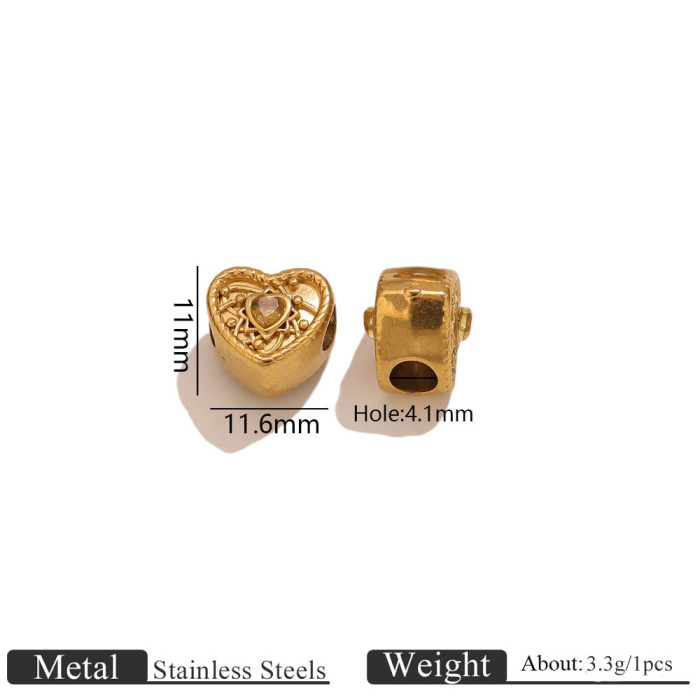 Heart Stainless Steel Bracelet, for Women Ideal Gift Wholesale