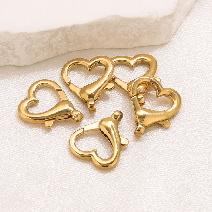Heart Open Cuff Stainless Steel Jewelry, for Women Daily Wear and Gifts Wholesale