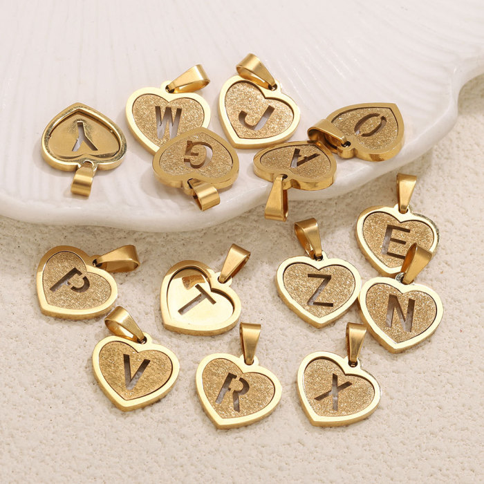 Heart Stainless Steel Necklace, for Her Versatile Fashion Daily Wear and Gifts Wholesale