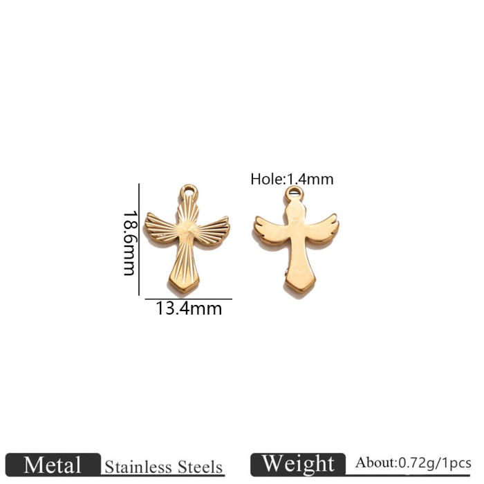 Cross Stainless Steel Necklace, for Women Ideal Gift Wholesale