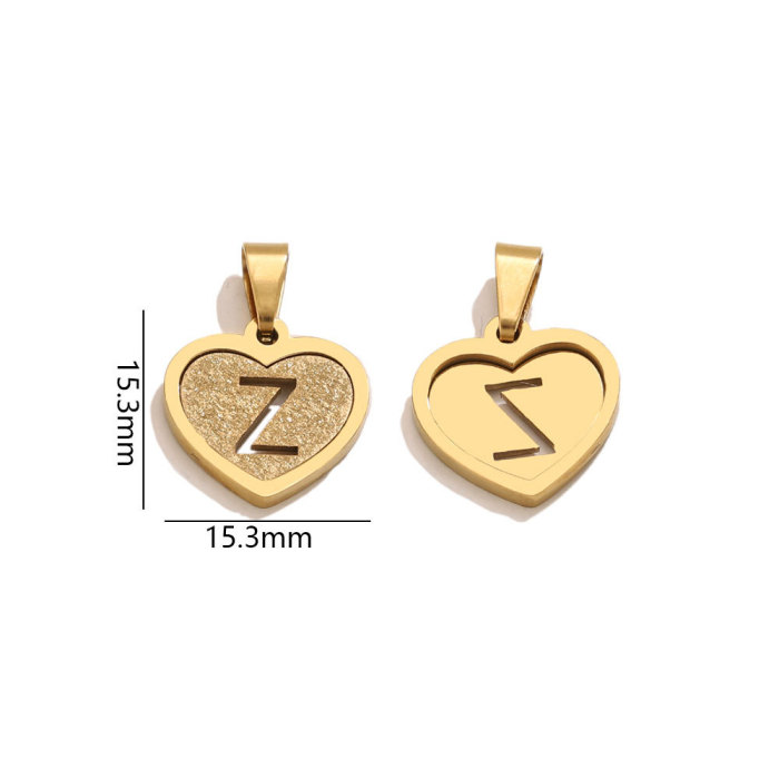 Heart Stainless Steel Necklace, for Her Versatile Fashion Daily Wear and Gifts Wholesale