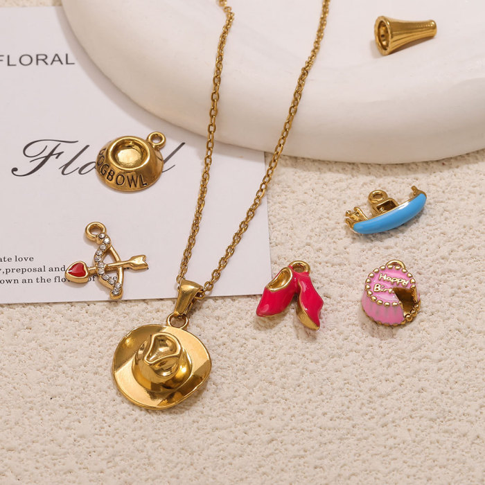 Stainless Steel Necklace, for Ladies Minimalist Wholesale Fashion Jewelry