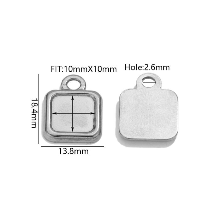 Stainless Steel Jewelry Finding, for DIY Bracelet & Necklace Making Ideal Gift Wholesale