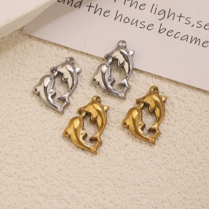 Stainless Steel Pendant Charm, for DIY Necklace Making Ideal Gift Wholesale