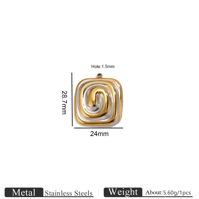 Sun Sunflower Stainless Steel Pendant Charm, for DIY Necklace Making Niche European Daily Wear and Gifts Wholesale
