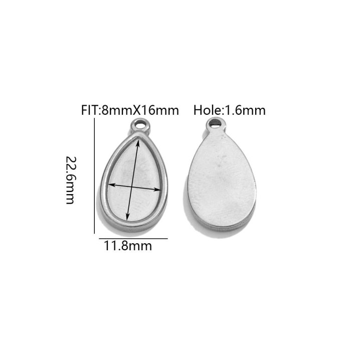 Stainless Steel Jewelry Finding, for DIY Bracelet & Necklace Making Ideal Gift Wholesale