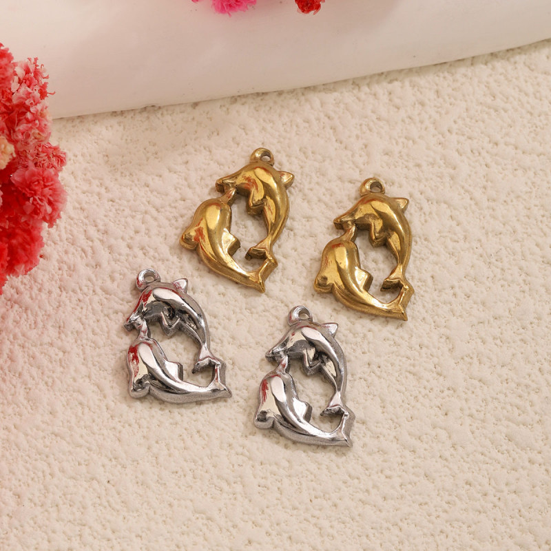 Stainless Steel Pendant Charm, for DIY Necklace Making Ideal Gift Wholesale