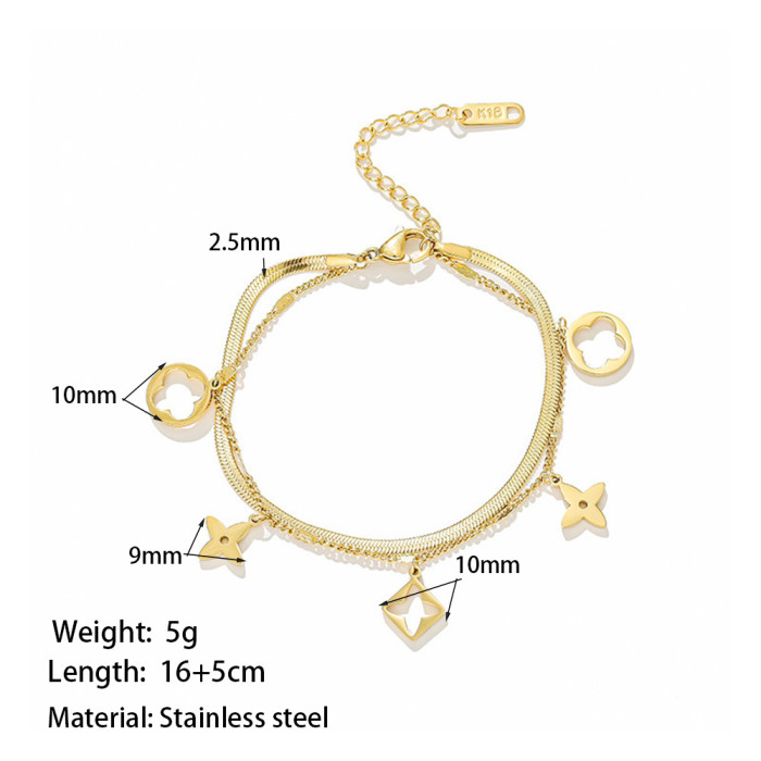 Stainless Steel Necklace, for Ladies Niche Versatile Ideal Gift Wholesale