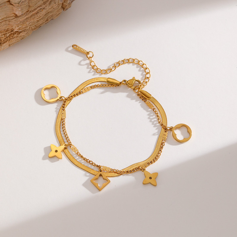 Stainless Steel Necklace, for Ladies Niche Versatile Ideal Gift Wholesale