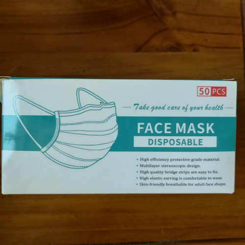 3ply disposable face mask protective mask anti virus 
