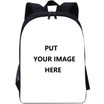 YOIYEN 16 Inch Double-layer Personalized Customized Backpack With Your Own Image & Text