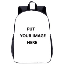 YOIYEN 17 Inch Single-layer Customized Backpack With Your Own Image & Text Personalized Book Bags