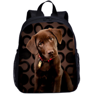 YOIYEN Cute Animal Dog Printing Toddler School Bag 13 Inch Preschool Backpack Boy And Girl