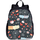 YOIYEN Funny Cat Toddler Backpack Kids Animal High Quality Small Backpack For Little Baby