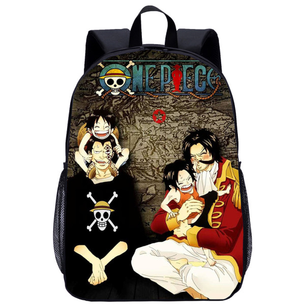 YOIYEN Kids Anime One Piece Cartoon Bag Backpack For Primary School