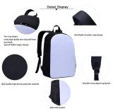 YOIYEN 17 Inch Single-layer Customized Backpack With Your Own Image & Text Personalized Book Bags