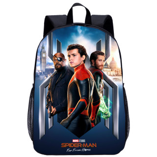 YOIYEN Spider-Man Printed School Bag Far From Home Primary Kids Backpack