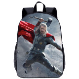 YOIYEN Thor Odinson Backpack Super hero Print Backpack For Kids Boys Girls
