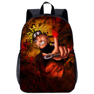 YOIYEN School Backpack Popular Comic Characters Anime Naruto Kids Backpack