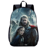 YOIYEN Thor Odinson Backpack Super hero Print Backpack For Kids Boys Girls