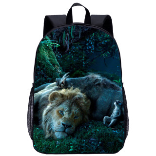 YOIYEN Animal Lion Print Student Backpack Teenager Daypack Back To School Best Gift