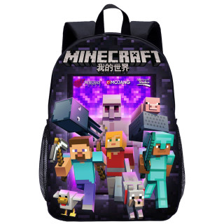 YOIYEN Minecraft Game Backpack 3D Print School Book Bag Back To School Best Gift
