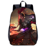 YOIYEN 17 Inch Arena Of Valor Backpack Popular Game Print Student Daypack