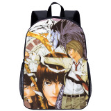 YOIYEN Cartoon Death Note Backpack Anime Student Book Bag For Boy