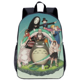 YOIYEN 17 Inch Totoro Backpack Cute Soft Large Cartoon Kids School Bag