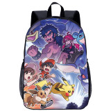 YOIYEN 17 Inch Pokemon School Bags Large Primary School Bags For Girls Boys