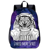 YOIYEN I Need More Space Backpack Top Quality Large Capacity Animal Children Book Bag