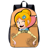 YOIYEN Brawl Stars Large Backpack Game Imge Print Kids School Bag Back To School Gift