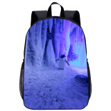 YOIYEN Boy And Gril Penguin Backpack Animal Student School Bag For Kids