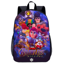 YOIYEN Brawl Stars Large Backpack Game Imge Print Kids School Bag Back To School Gift