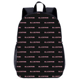 YOIYEN Korean Black Pink Backpack Popular Star Kids School Bag Child Gift