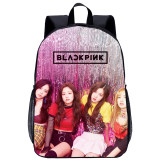 YOIYEN Korean Black Pink Backpack Popular Star Kids School Bag Child Gift