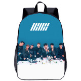 YOIYEN iKON Backpack Korean Popular Team Image Print School Bag For Kids
