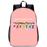 YOIYEN Cartoon Style Korean BTS Kids School Backpack Teenager School Bag