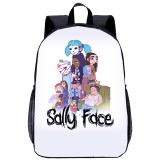 YOIYEN Game Sally face Backpack Teenager Student School Bag For Boy And Girl