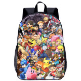 YOIYEN Game Super Mario Kid Schhol Bag Boy And Girl Large Cpacity Daypack