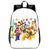 YOIYEN Game Super Mario Kid Schhol Bag Boy And Girl Large Cpacity Daypack