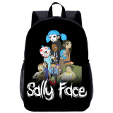 YOIYEN Game Sally face Backpack Teenager Student School Bag For Boy And Girl