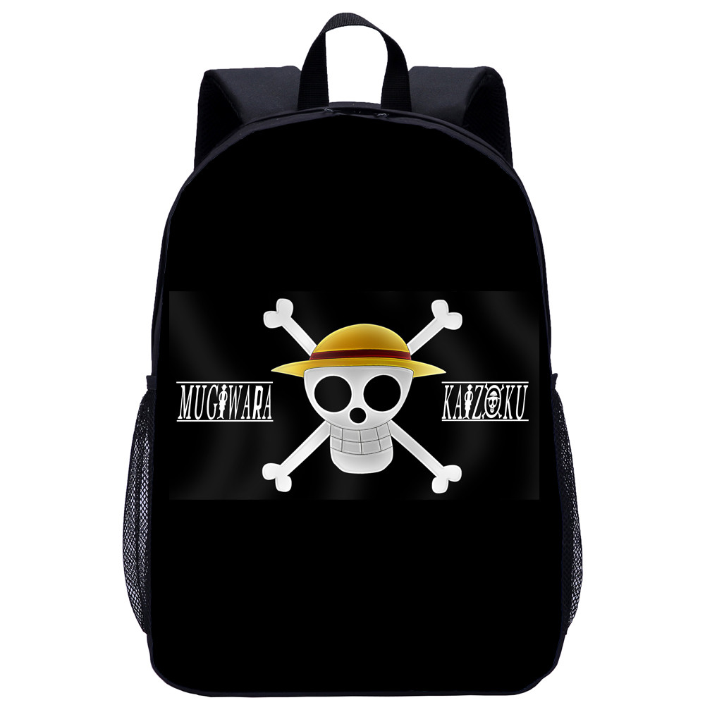 ONE PIECE School Bag Monkey D. Luffy Student Backpack For Kids
