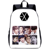 YOIYEN EXO Backpack Korean Popular Team 3D Print Children School Bag For Boy And Girl