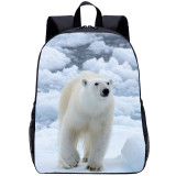 YOIYEN Wholesale Polar Bear's Backpack Child Student Daypack For Boy And Gril