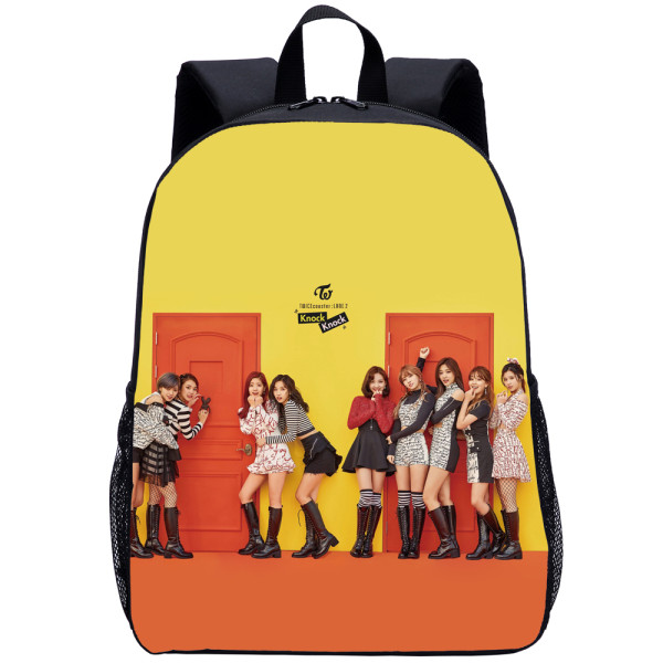YOIYEN Twice Backpack Korean Popular Team 3D Print Children School Bag For Boy And Girl