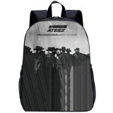 YOIYEN ATEEZ Backpack Korean Popular Team Print Children School Bag For Boy And Girl