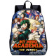 YOIYEN My Hero Academia School Backpack Anime Cartoon Book Bag For Kids